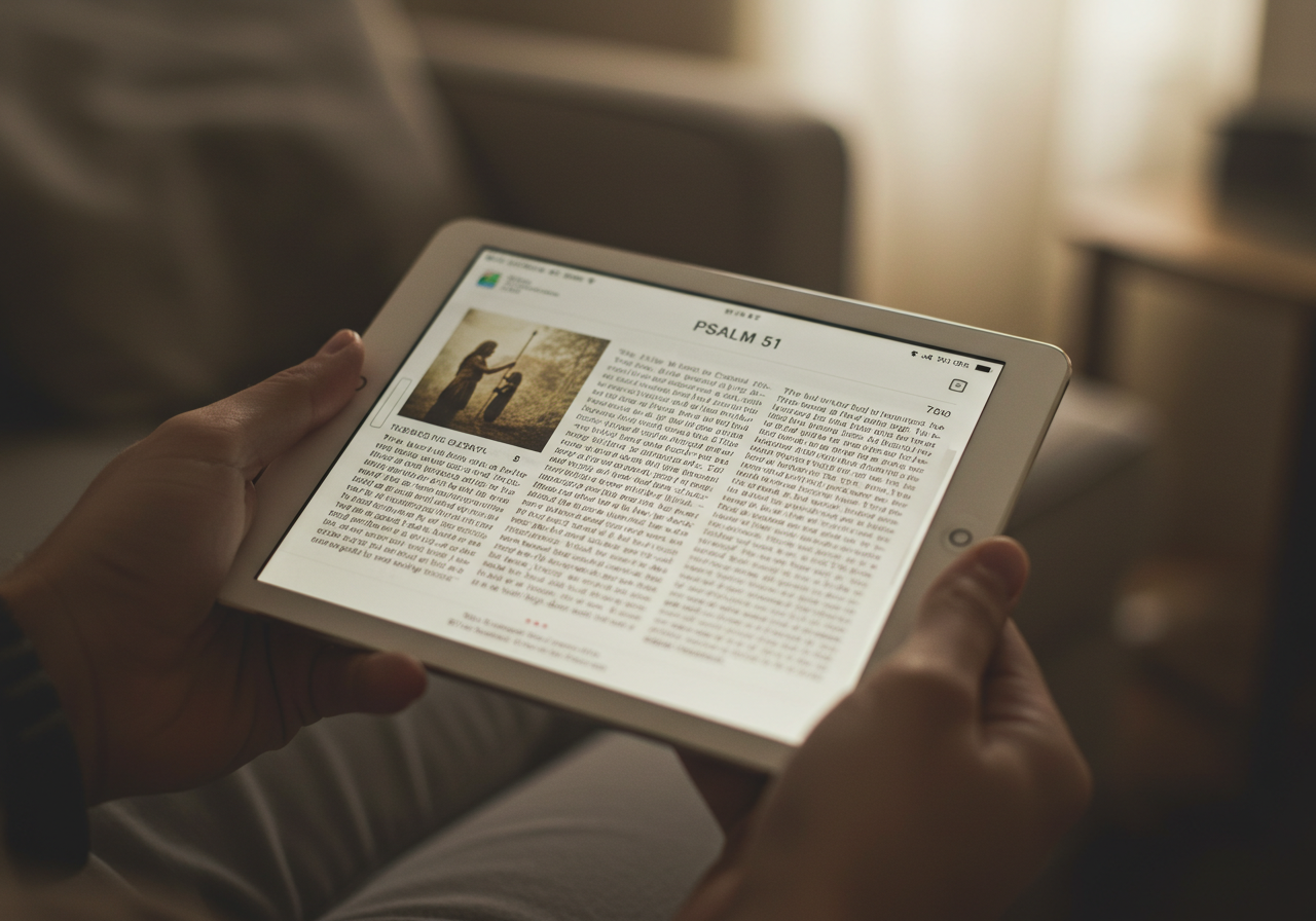 La Biblia en el Mundo Digital: Cómo Estudiar la Palabra en Tiempos de Distracciones